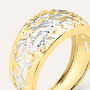 Anello Fascia Isabelle Oro Bicolore