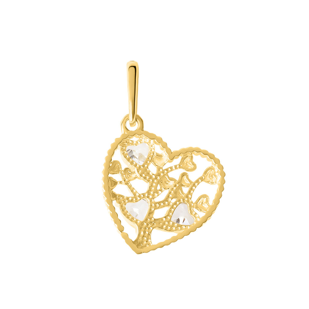 Pendente Poème Oro Giallo Cubic Zirconia - Ciondoli Donna | Stroili