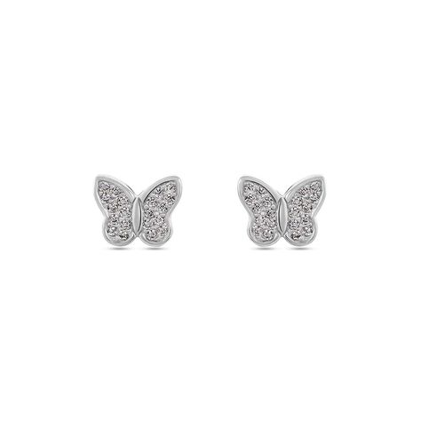 Orecchini Lobo Silver Moments Argento Rodiato Cubic Zirconia - Orecchini a Lobo Donna | Stroili