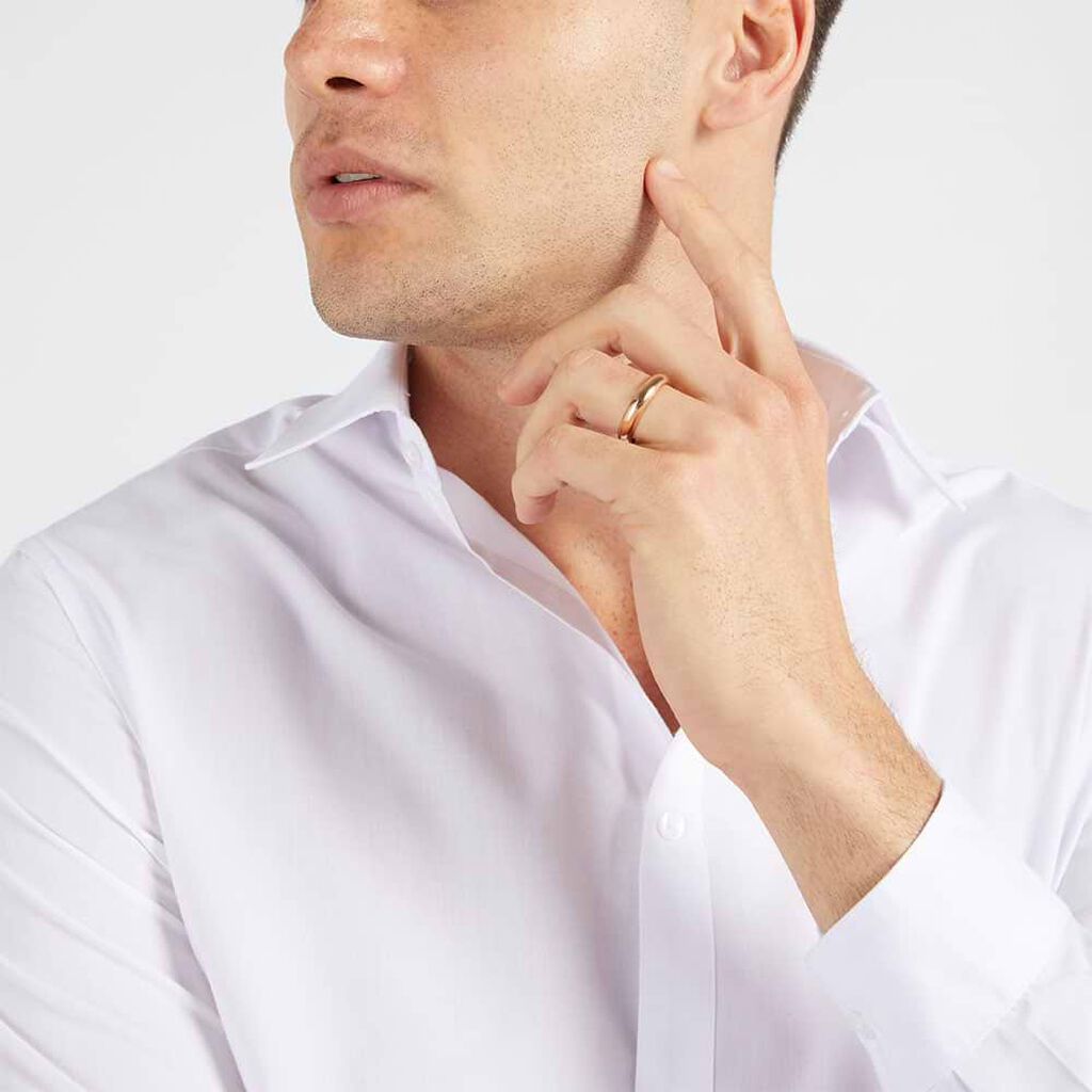 Fede Classica Leggera 5 mm Oro Rosa