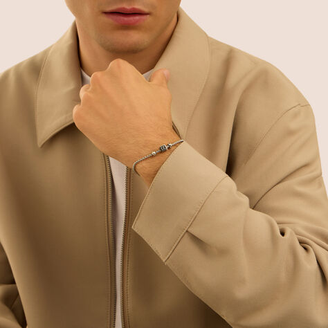 Bead Essential Code Acciaio - Beads Uomo | Stroili