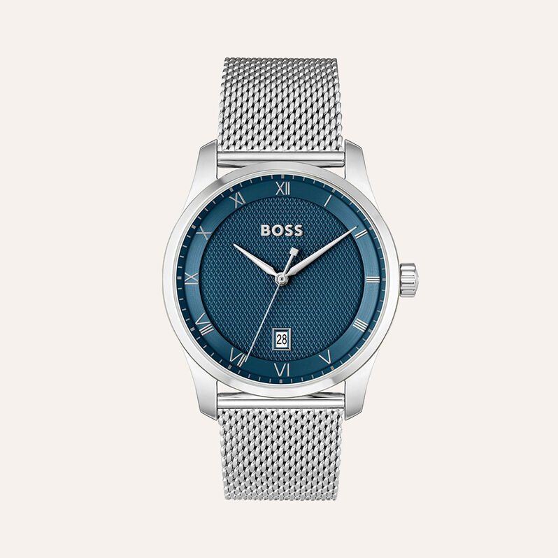 Orologio Al Quarzo Hugo Boss Principle 1514115 - Orologi a Maglia Milanese Uomo | Stroili