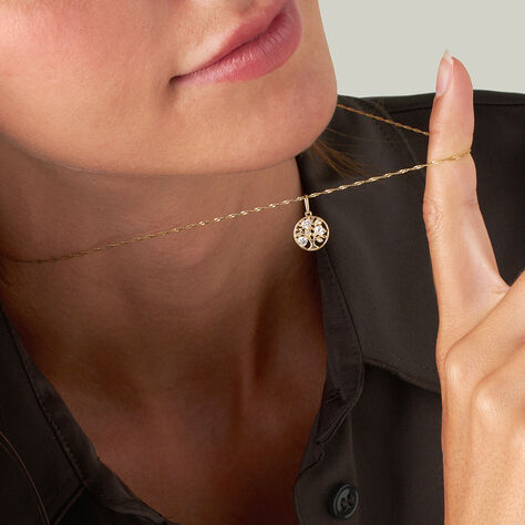 Pendente Poème Oro Giallo Cubic Zirconia - Ciondoli Donna | Stroili