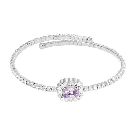 Bangle Romantic Shine Metallo Cristallo - Bracciali Rigidi Donna | Stroili