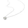 Collana Punto Luce Diamade Oro Bianco Diamante Lab-Grown