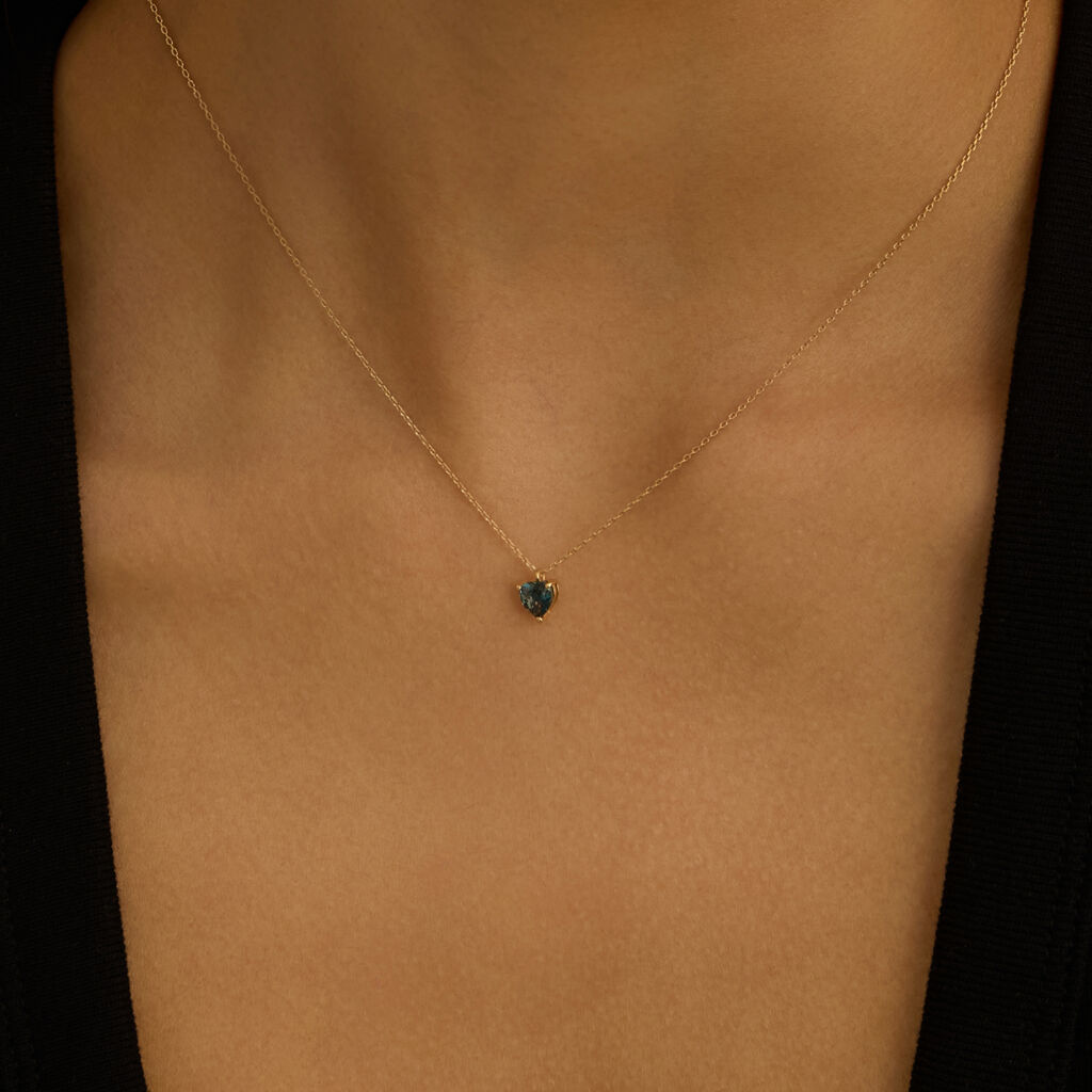 Collana Punto Luce Amélie Oro Giallo Topazio