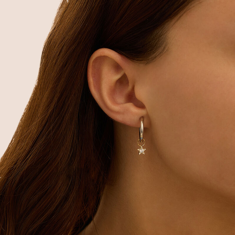 Charm Toujours Oro Giallo Cubic Zirconia - Orecchini Componibili Donna | Stroili