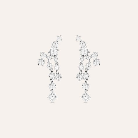 Orecchini Pendenti Claire Oro Bianco Cubic Zirconia - Orecchini Pendenti Donna | Stroili Orecchini Pendenti Claire Oro Bianco Cubic Zirconia - Orecchini Pendenti Donna | Stroili