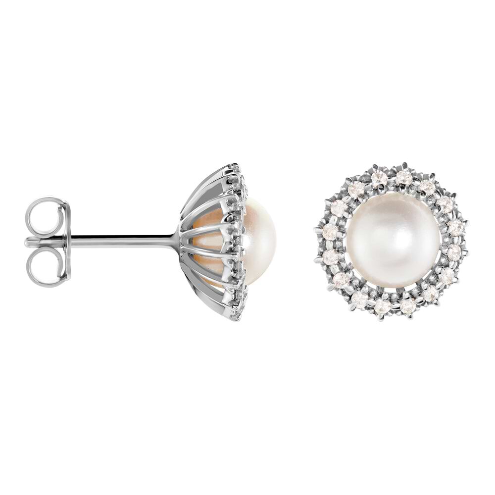 Orecchini oro bianco e diamanti stroili best sale