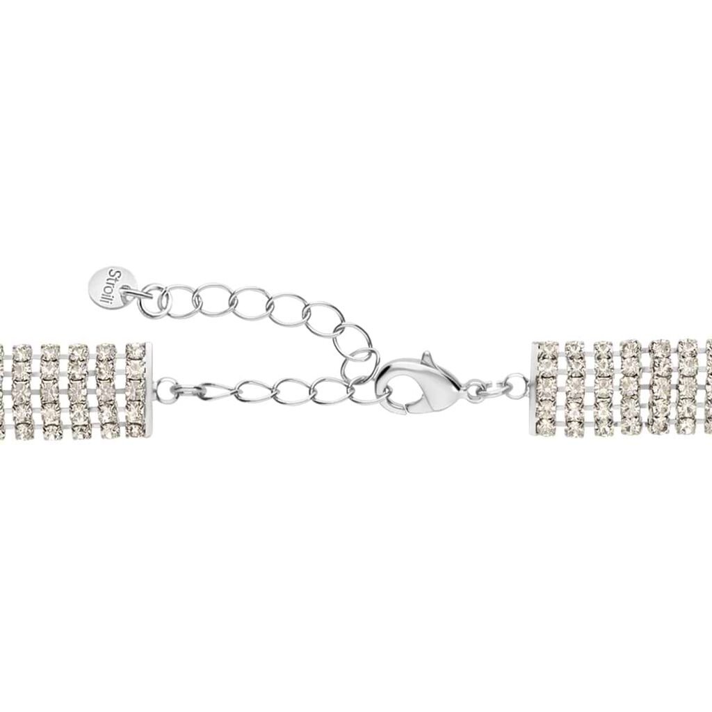 Collana Tennis Romantic Shine Metallo Cristallo - Collane Tennis Donna | Stroili