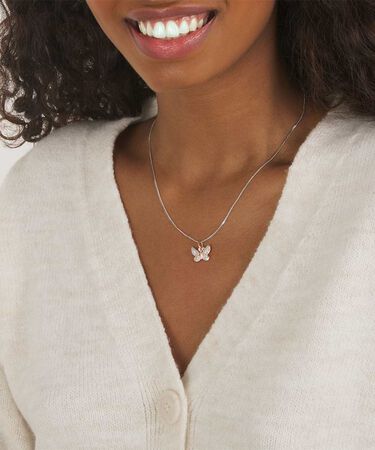 Pendente Love Beats Argento Rosa