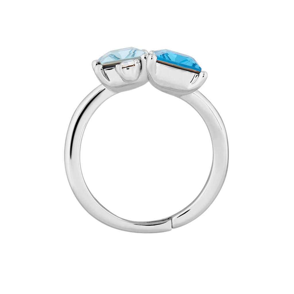 Anello Fantasia Violet Ottone Cristallo