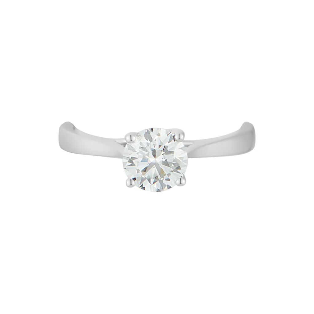 Anello Solitario Diamade Oro Bianco Diamante Lab-Grown - Anelli con Pietre Donna | Stroili