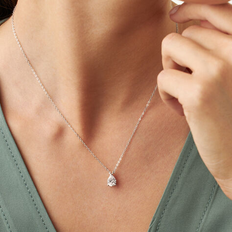 Collana Punto Luce Silver Elegance Argento Rodiato Cubic Zirconia - Collane Punto Luce Donna | Stroili