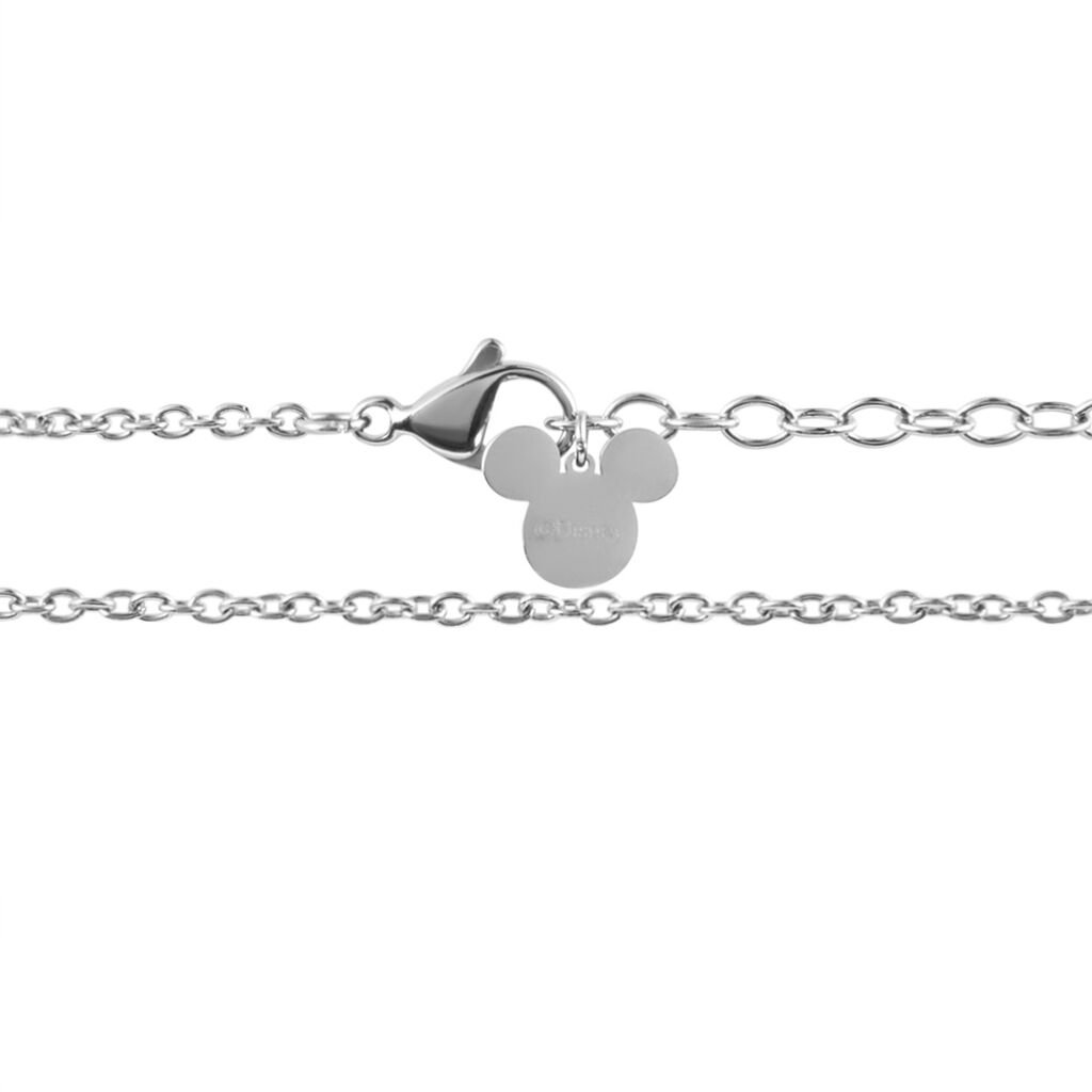 Collana Mickey Mouse & Friends Acciaio Cristallo - Collane Donna | Stroili