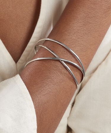 Bangle Silver Collection Argento Rodiato