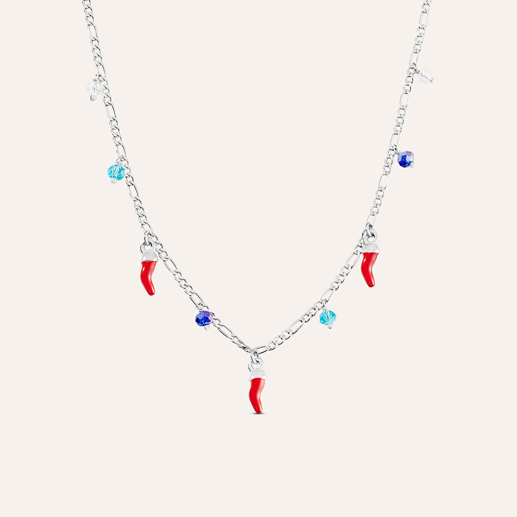 Collana Silver Soul Argento Rodiato Cristallo