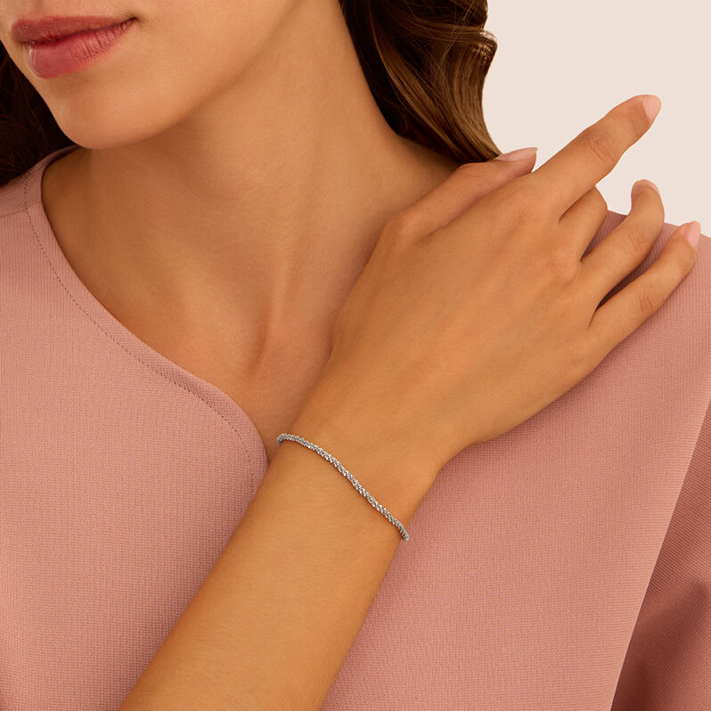 Bracciale Catena Moonlight Acciaio - Bracciali Donna | Stroili