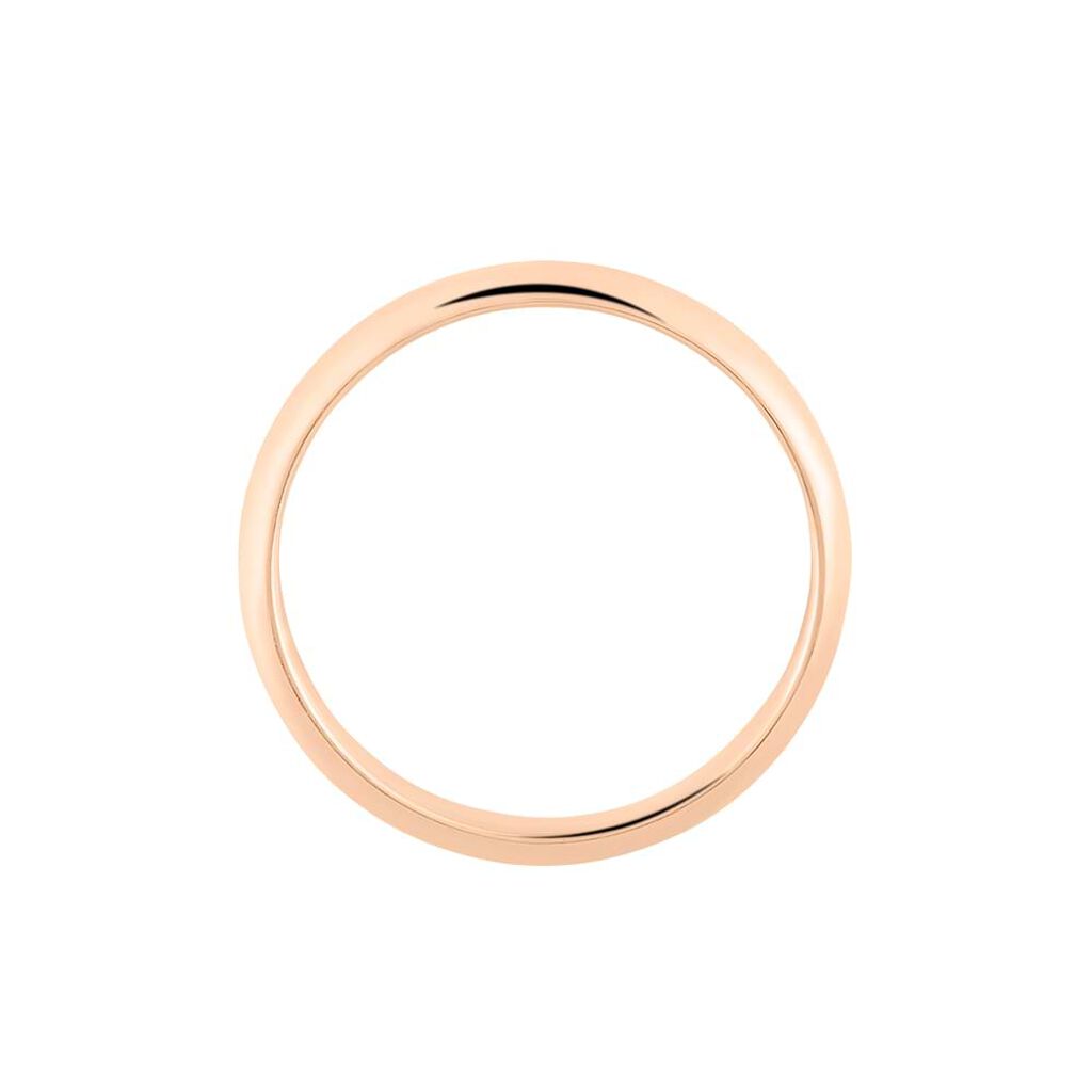 Fede Classica Leggera 3.2 mm Oro Rosa - Anelli con Incisione Unisex | Stroili