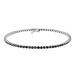 Bracciale Tennis L'homme Or Oro Bianco Spinello - Bracciali Tennis Uomo | Stroili