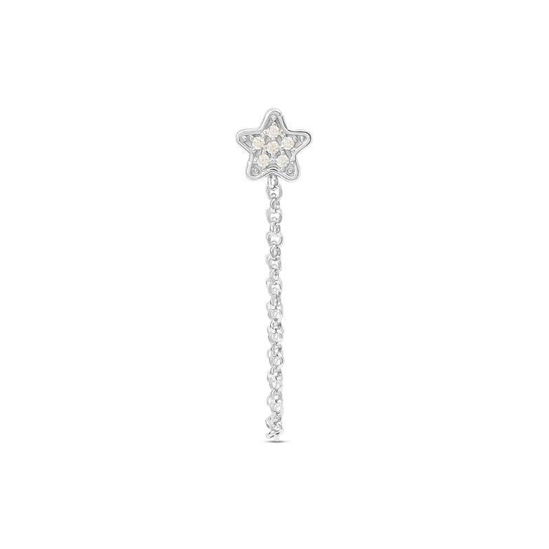 Mono Orecchino Pendente Silver Moments Argento Rodiato Cubic Zirconia - Mono Orecchino Donna | Stroili