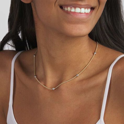 Collana Golden Lover Oro Bicolore - Collane Donna | Stroili