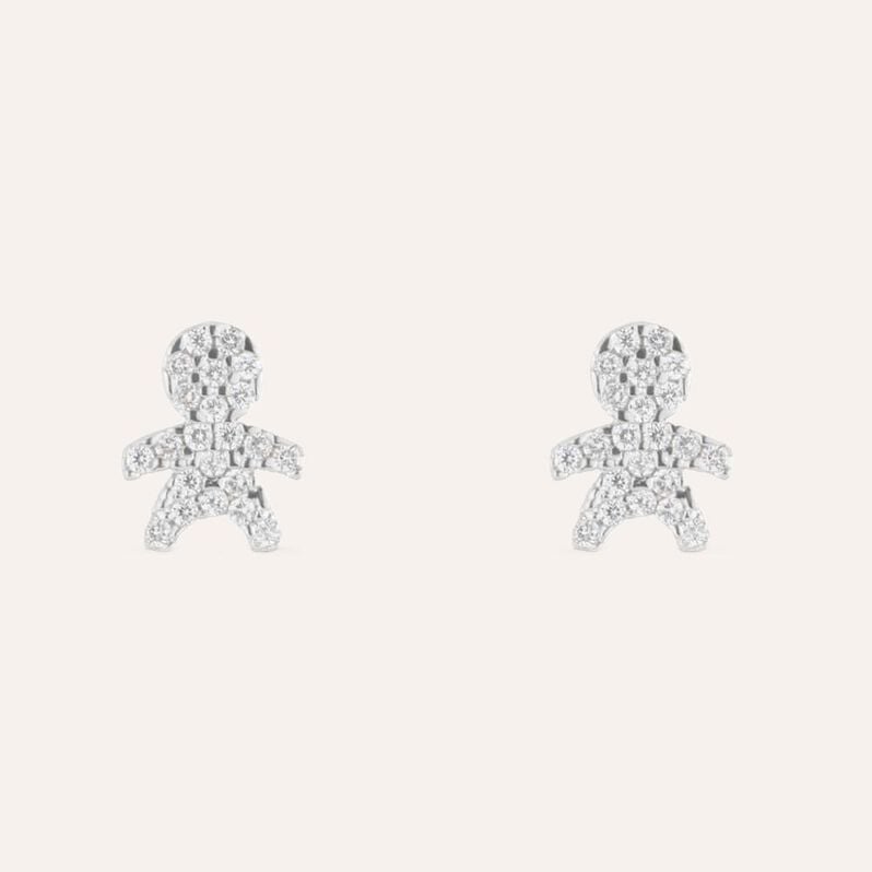 Orecchini Lobo Claire Oro Bianco Cubic Zirconia - Orecchini a Lobo Donna | Stroili Orecchini Lobo Claire Oro Bianco Cubic Zirconia - Orecchini a Lobo Donna | Stroili