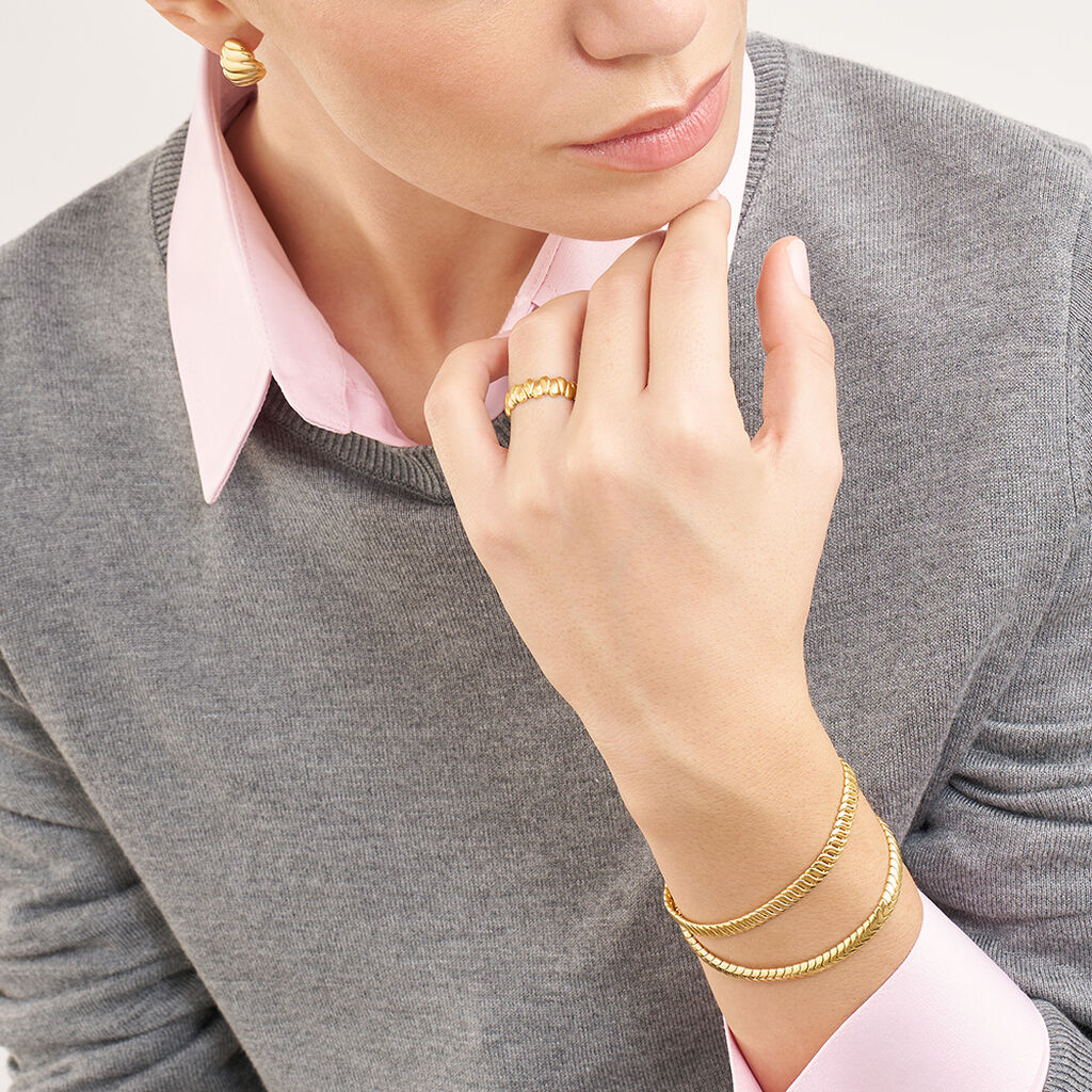 Bracciale Catena Desideria Argento Nobile Dorato