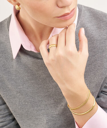 Bracciale Catena Desideria Argento Nobile Dorato