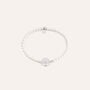 Bracciale Silver Pearls Argento Rodiato Perla sintentica