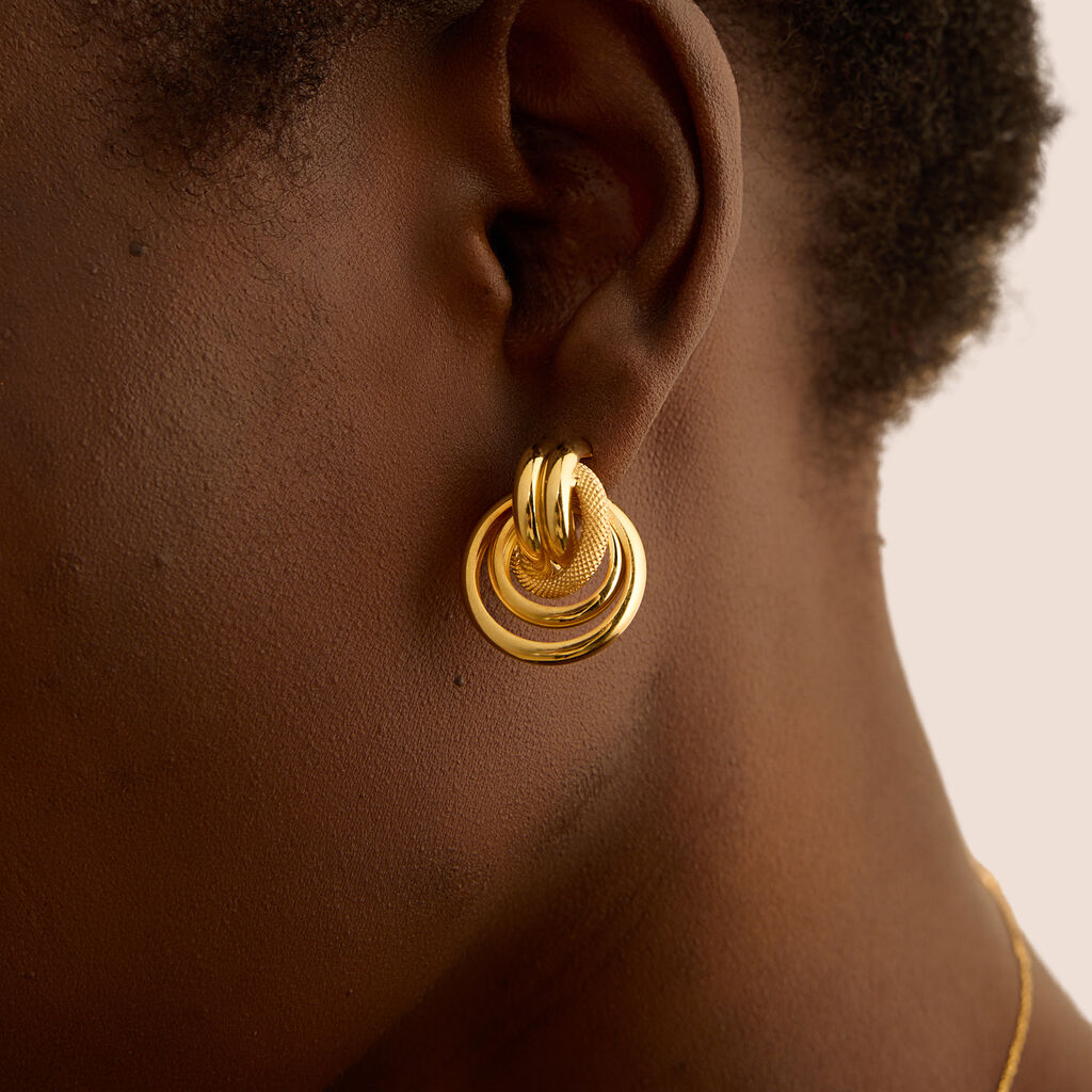 Orecchini Pendenti Isabelle Oro Giallo