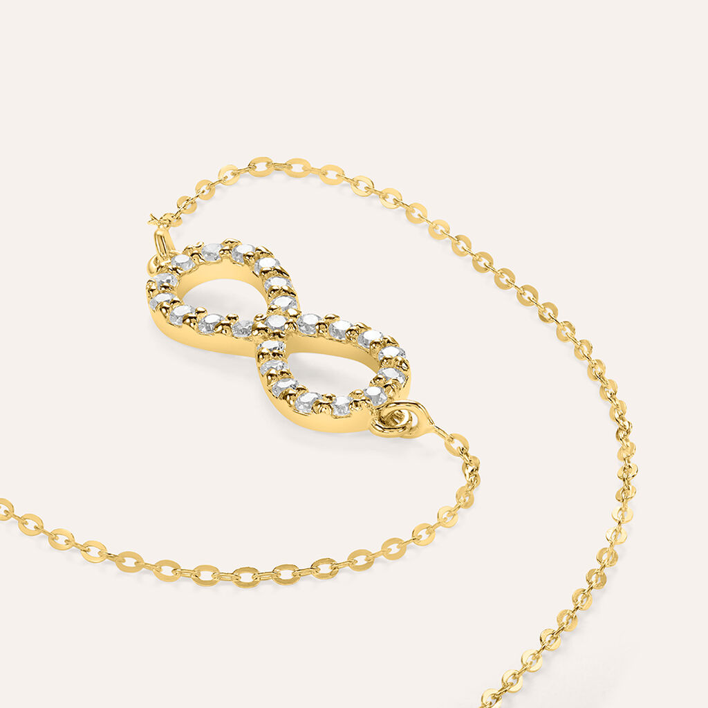 Bracciale Claire Oro Giallo Cubic Zirconia - Bracciali Amicizia Donna | Stroili