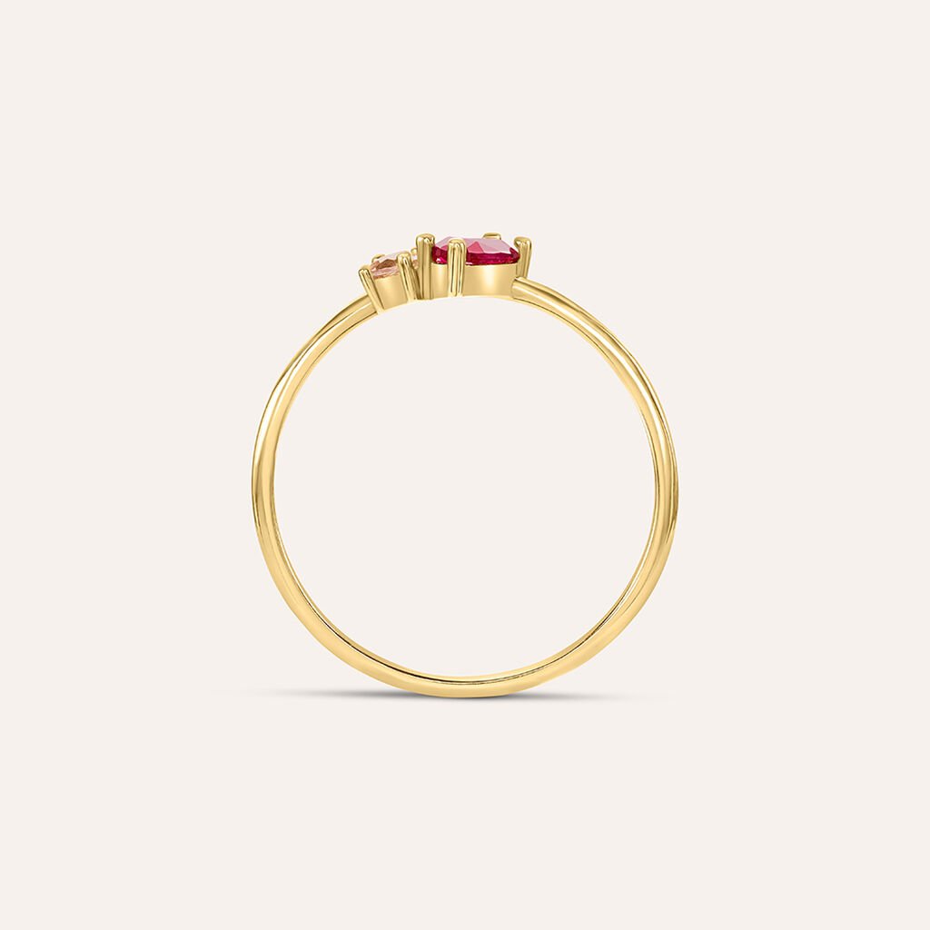 Anello Fantasia Claire Oro Giallo Cubic Zirconia - Anelli con Pietre Donna | Stroili