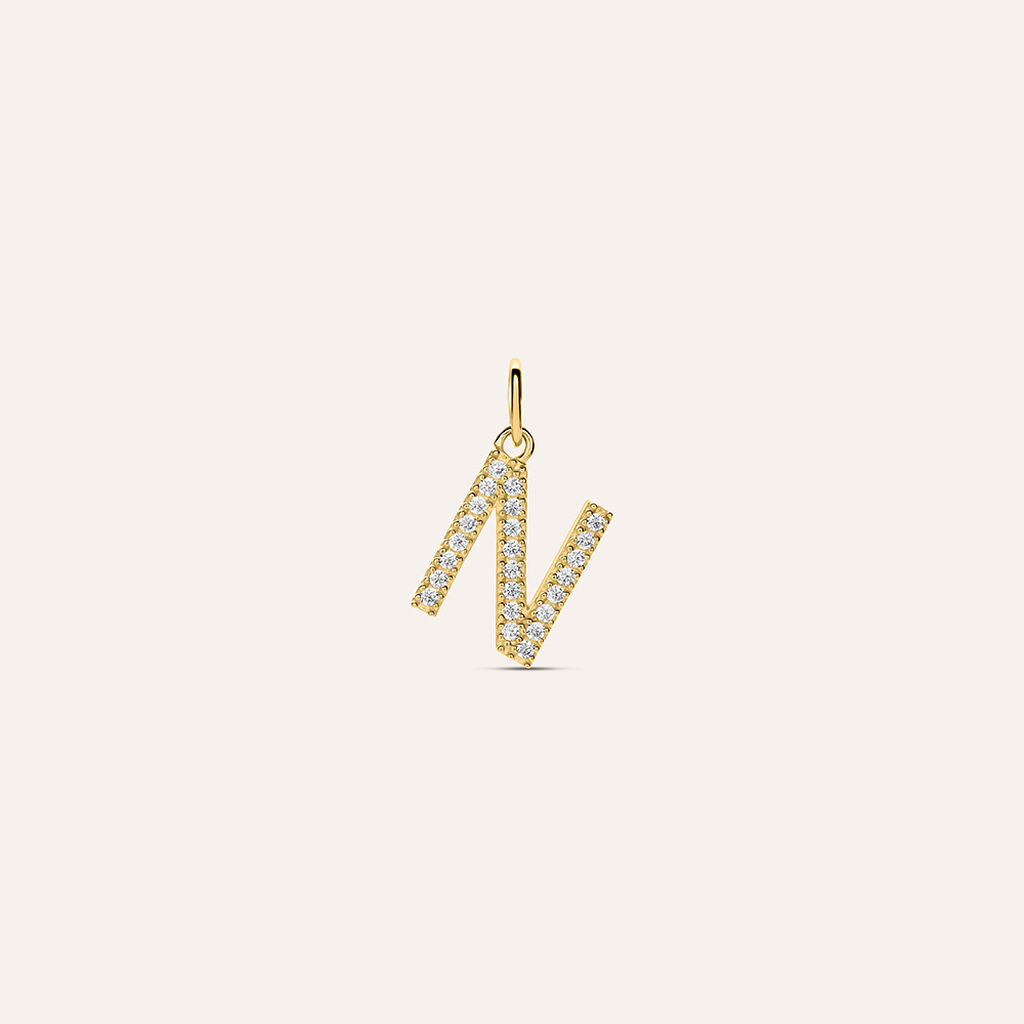 Pendente Poème Oro Giallo Cubic Zirconia - Ciondoli Donna | Stroili