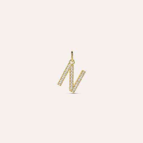 Pendente Poème Oro Giallo Cubic Zirconia - Ciondoli Donna | Stroili
