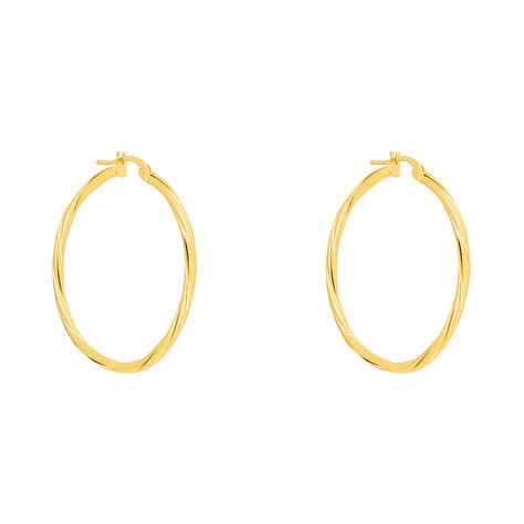 Orecchini A Cerchio Toujours Oro Giallo - Orecchini a Cerchio Donna | Stroili