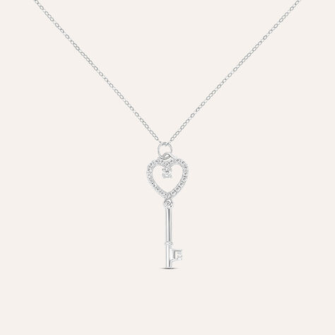 Collana Silver Elegance Argento Rodiato Cubic Zirconia - Collane Donna | Stroili