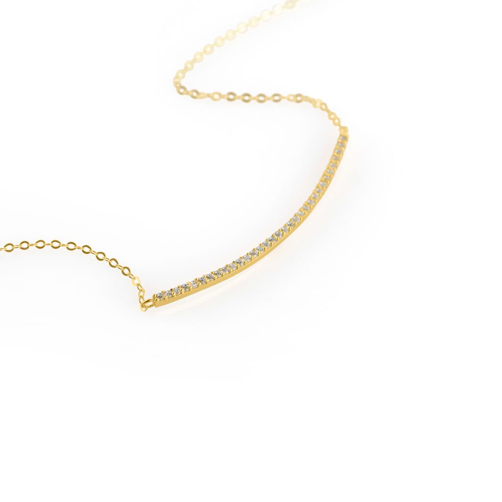 Collana Claire Oro Giallo Cubic Zirconia - Collane Donna | Stroili