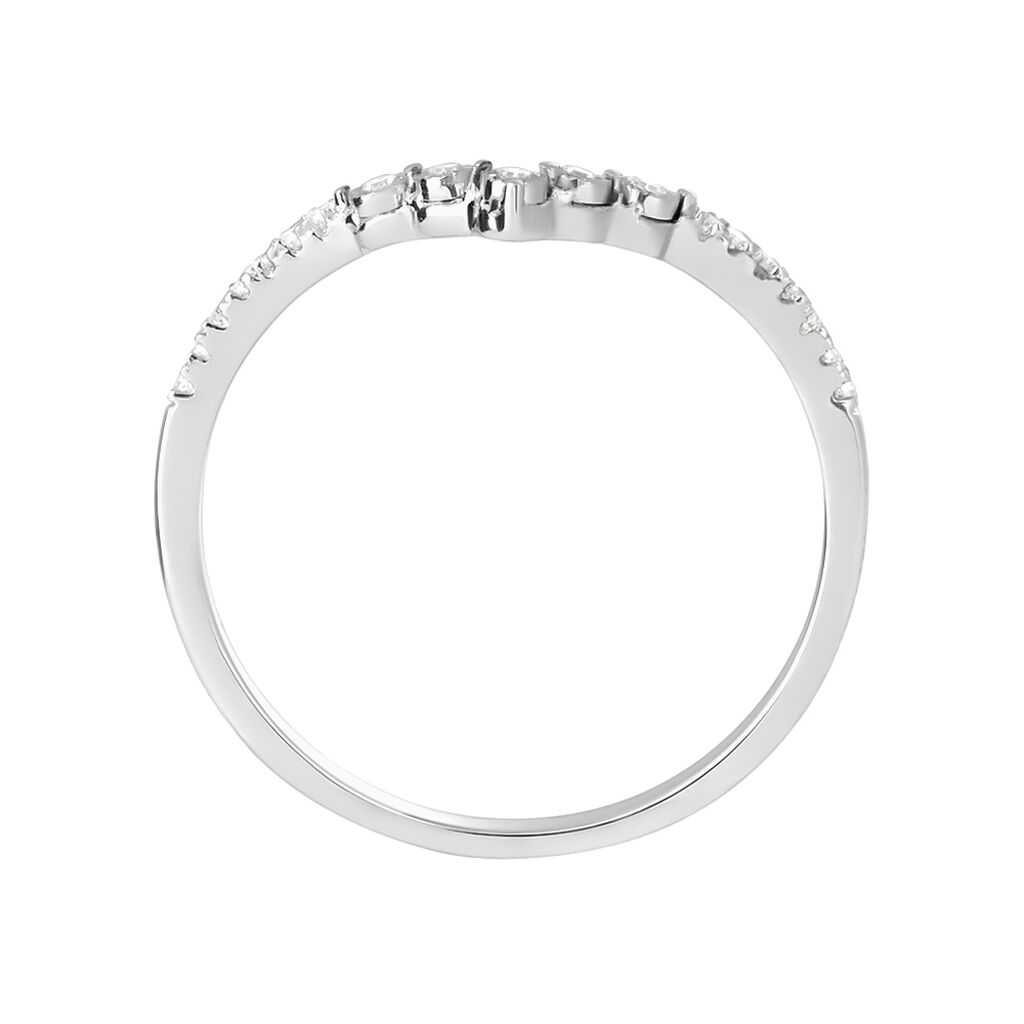 Anello Fedina Sophia Oro Bianco Diamante - Anelli con Pietre Donna | Stroili