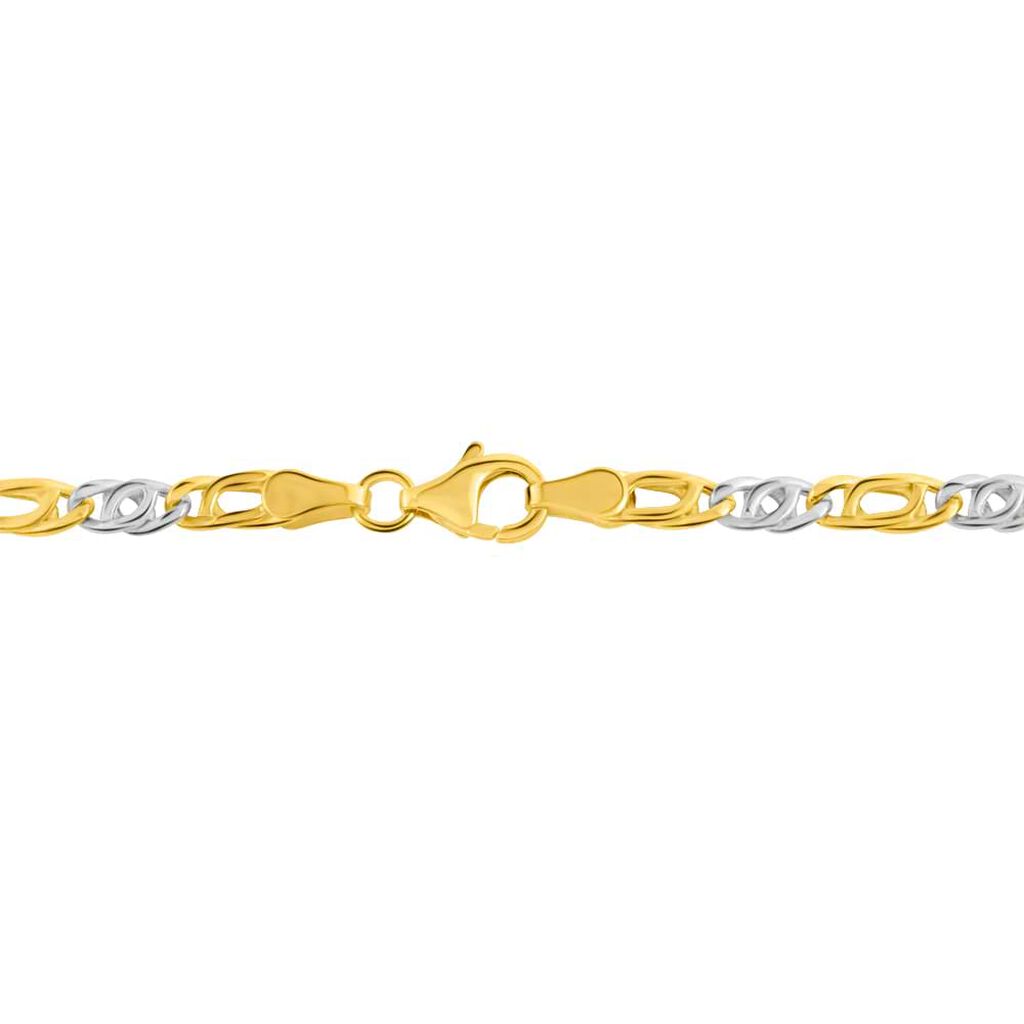 Catena L'homme Or Oro Bicolore - Collane Catena Uomo | Stroili