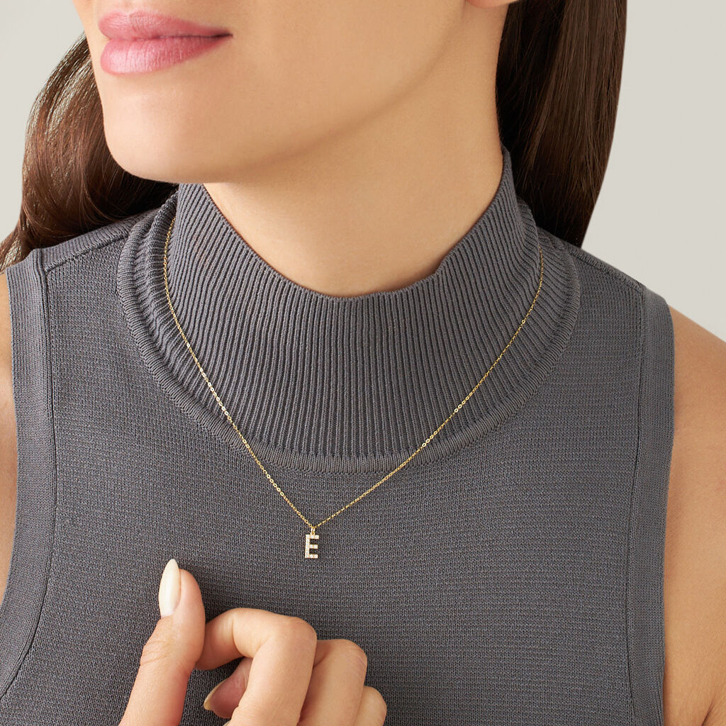 Collana Claire Oro Giallo Cubic Zirconia - Collane Donna | Stroili