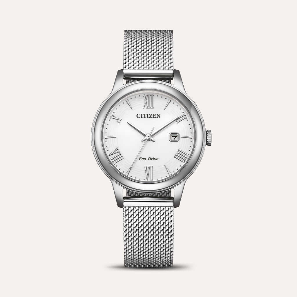 Orologio Eco Drive Citizen Ore Felici Ew2621-75a - Orologi Donna | Stroili