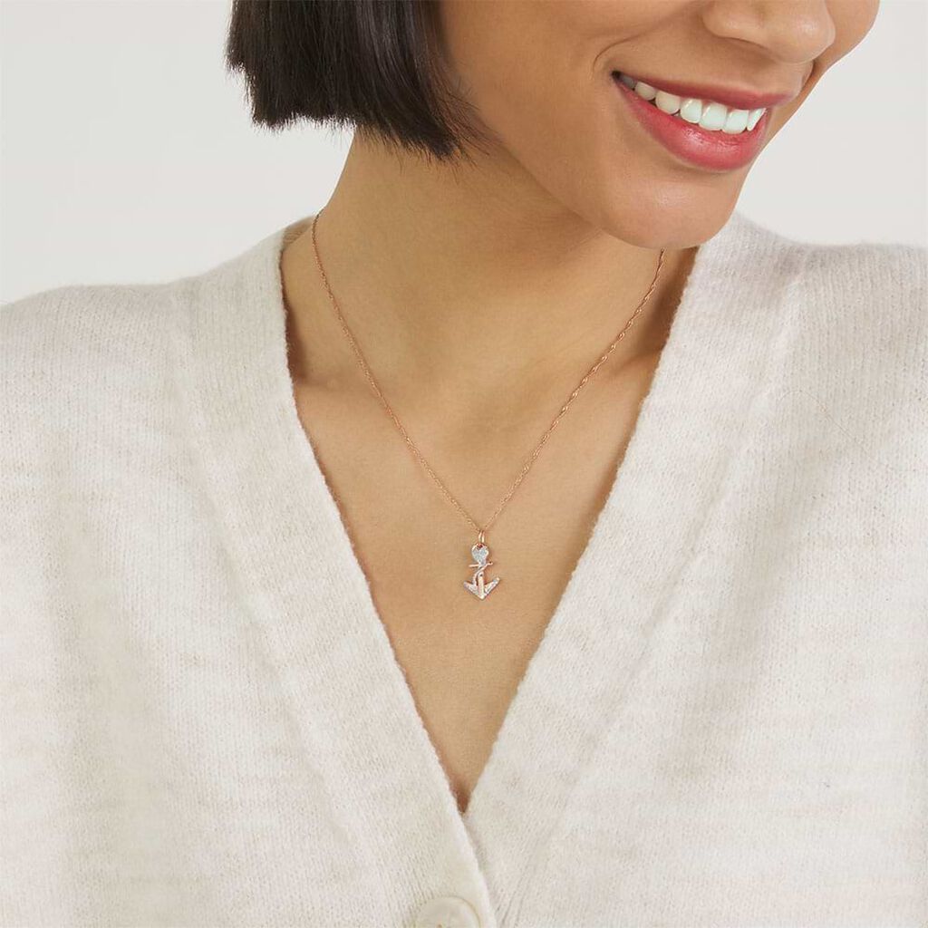 Pendente Love Beats Argento Rosa - Ciondoli Donna | Stroili