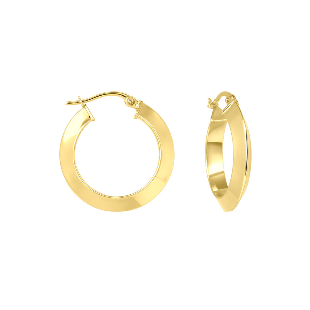 Orecchini A Cerchio Toujours Oro Giallo - Orecchini a Cerchio Donna | Stroili