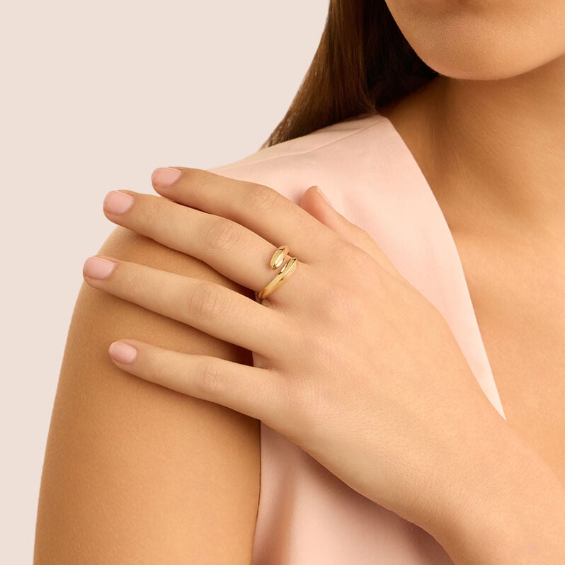 Anello Contrarie Isabelle Oro Giallo - Anelli Donna | Stroili