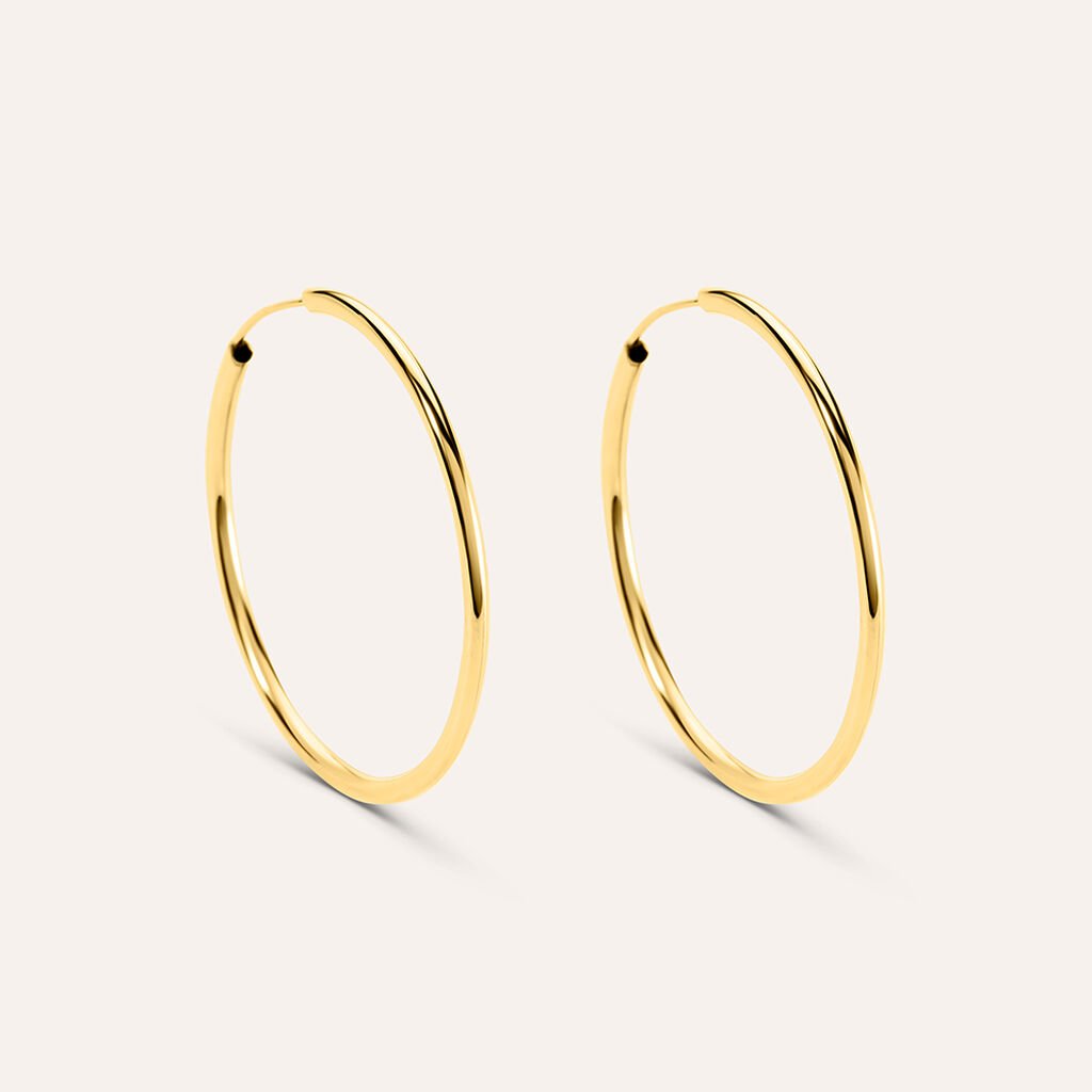 Orecchini A Cerchio Toujours Oro Giallo