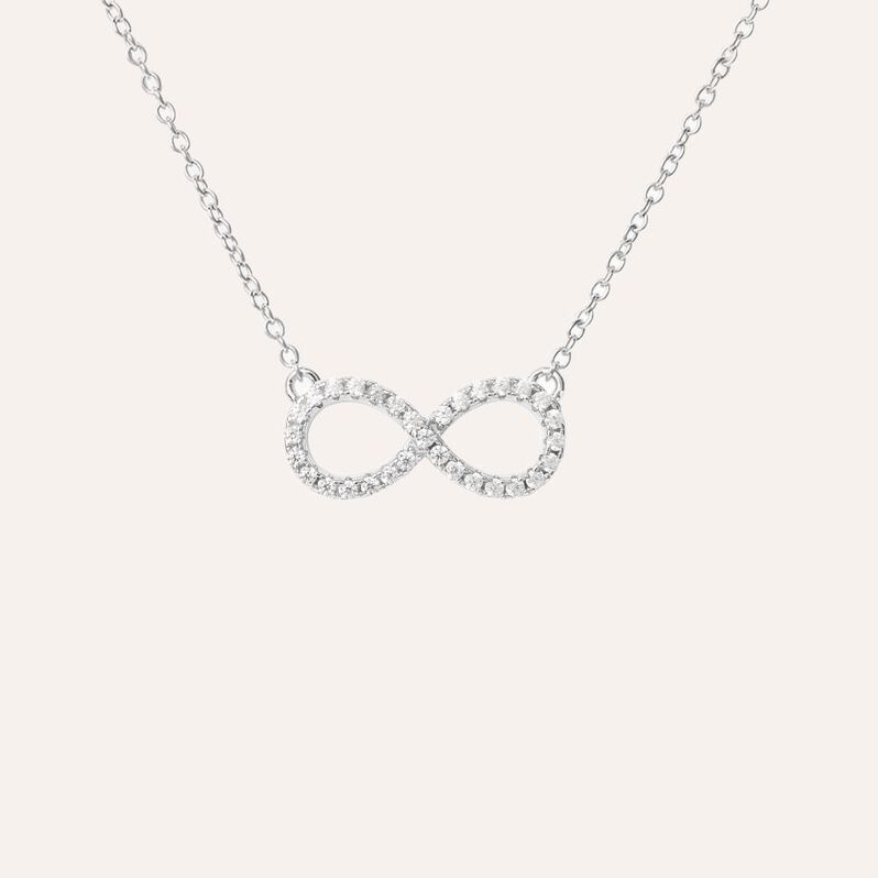 Collana Silver Moments Argento Rodiato Cubic Zirconia - Collane Donna | Stroili
