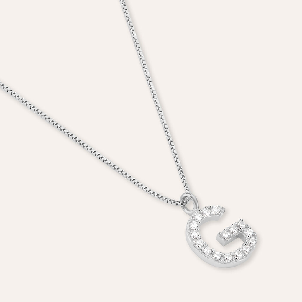 Collana Silver Moments Argento Rodiato Cubic Zirconia