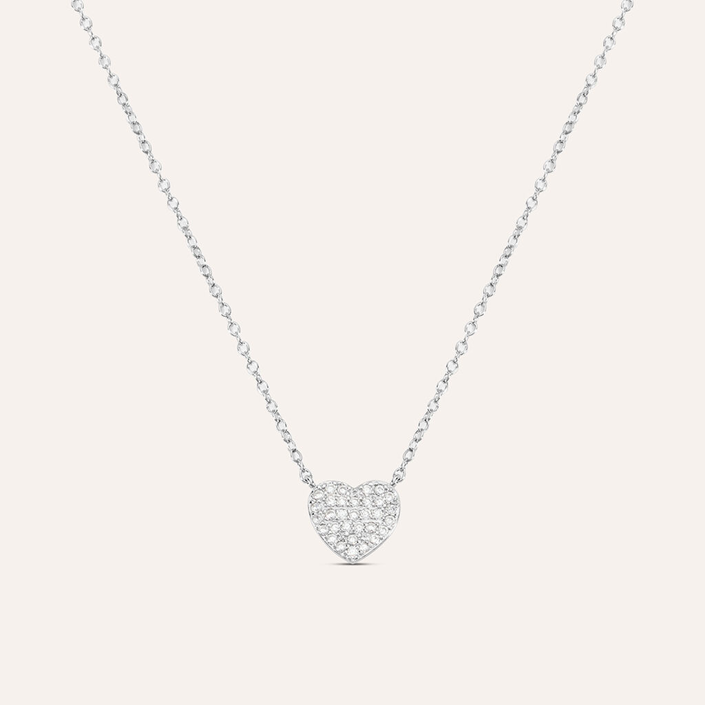 Collana Silver Moments Argento Rodiato Cubic Zirconia