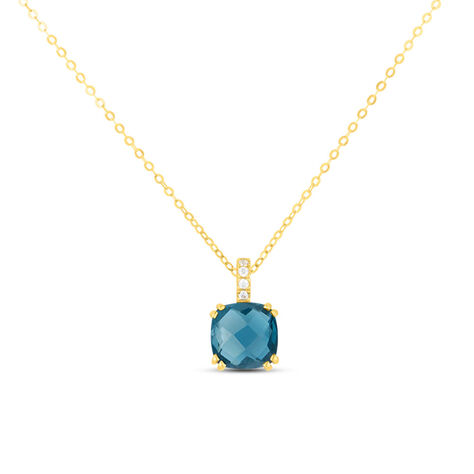 Collana Punto Luce Amélie Oro Giallo Topazio Cubic Zirconia - Collane Punto Luce Donna | Stroili